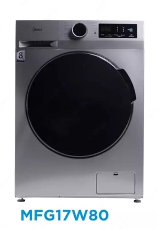 Стиральная машина автомат ”Midea” MFG17W80 (Серая) 8 кг — 1