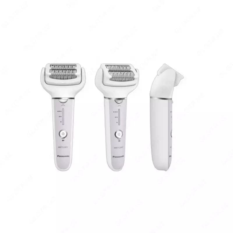 Эпилятор Panasonic пинцетный, аккумуляторный, пинцет.-60, влаж.+сух., чехол, насадок-5, фиолетовый- — 1
