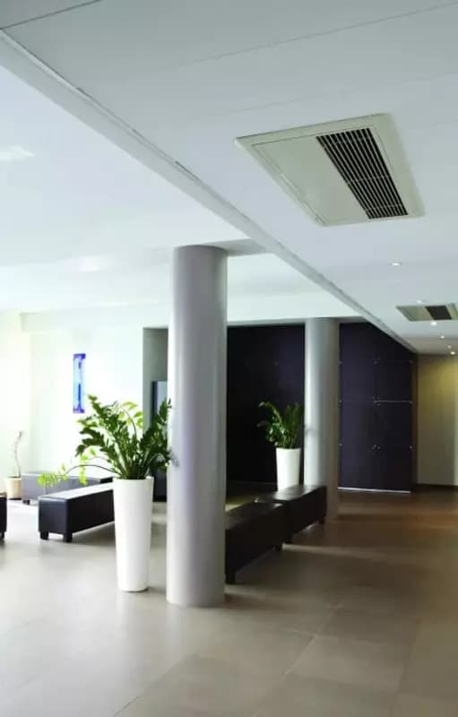 Внутренний однопоточный кассетный блок (ступенчатый) "Daikin" FXKQ40MAVE, R-410A (Белый) — 4