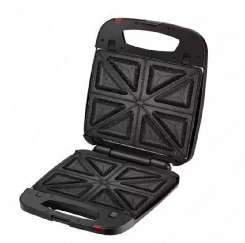 Вафельница 3 в 1 ”SONIFER” SF 6163, 1200W (Стальной/черный) — 3