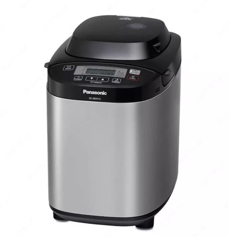 Хлебопечь Panasonic 550Вт, програм-30, форма-прямоугольникмин, пластик, серый — 2