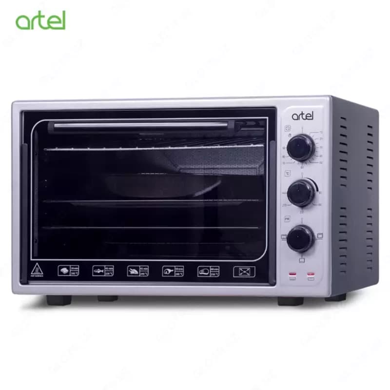 Мини печь Artel ART-MD-3618 V2 Серый/Черный Эконом — 2