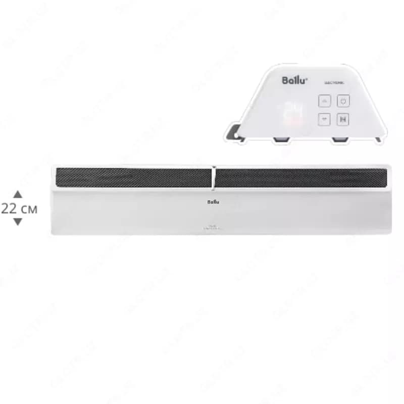 Плинтусный конвектор (inverter) ”BALLU” BEC/PL -2000 4I, 25 м2 (Белый) — 3