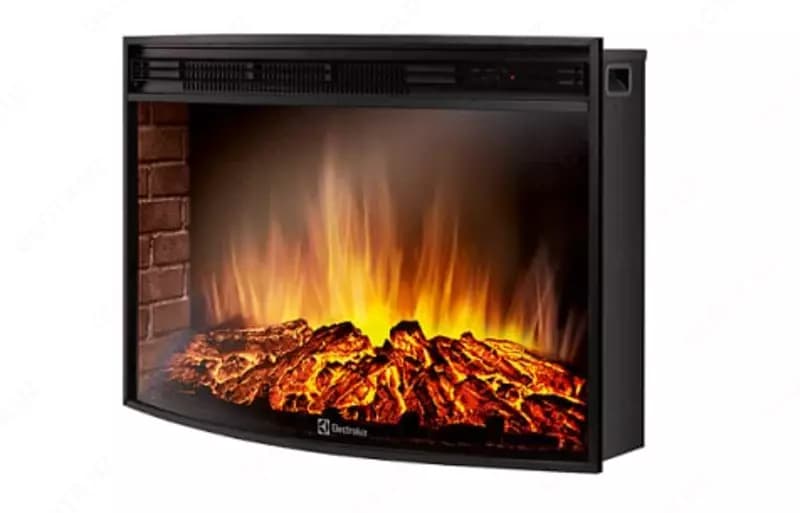 Электрокамин ”Electrolux” EFP/P - 3320RLS, 76.7х53.7х27.9 см, 2кВт, 33д. (Черный) — 1