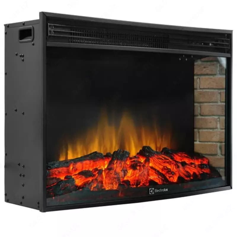Электрокамин ”Electrolux” EFP/P - 3320RLS, 76.7х53.7х27.9 см, 2кВт, 33д. (Черный) — 2