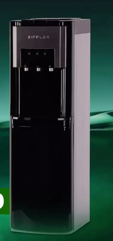 Напольный Кулер для воды ”Ziffler WD1155РB” (Черный/Серый) — 2