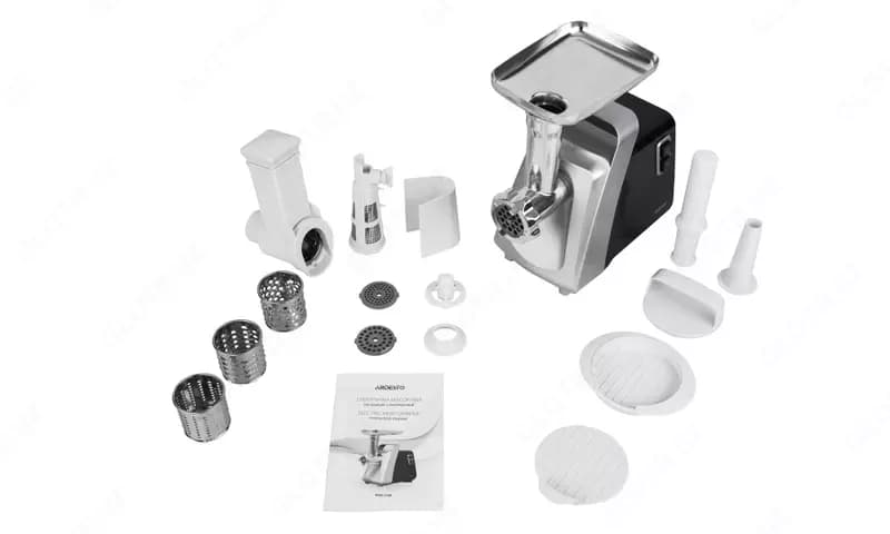 Мясорубка Ardesto MGK-2100 - 2100 Вт/2,0кг-мин/4 терки/томат. соковыж — 5