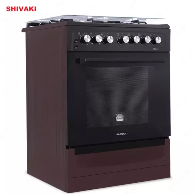 Комбинированная плита Shivaki 6302-K Коричневый — 3