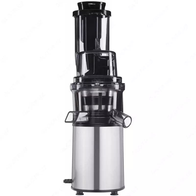 Соковыжималка шнековая Ardesto auger juicer, 200W, bowl-0.6L, cake-0.6L, plastic/iron, silver-black, JEG-1330SL — 1