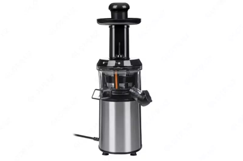 Соковыжималка шнековая Ardesto auger juicer, 200W, bowl-0.6L, cake-0.6L, plastic/iron, silver-black, JEG-1330SL — 3