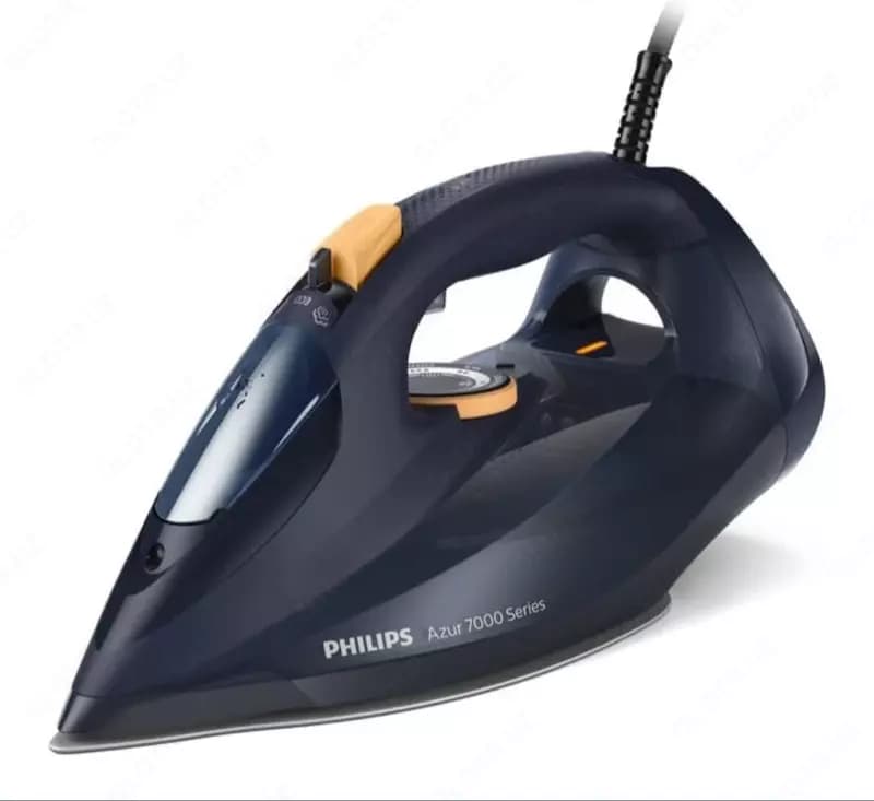 Бытовой паровой утюг ”PHILIPS” DST7060, 3000 W (Темно-синий) — 1