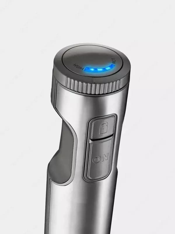 Погружной блендер ”Sonifer” SF-8070, 800W, Турбо режим, стакан 700 мл. (Китай) Металлик — 2