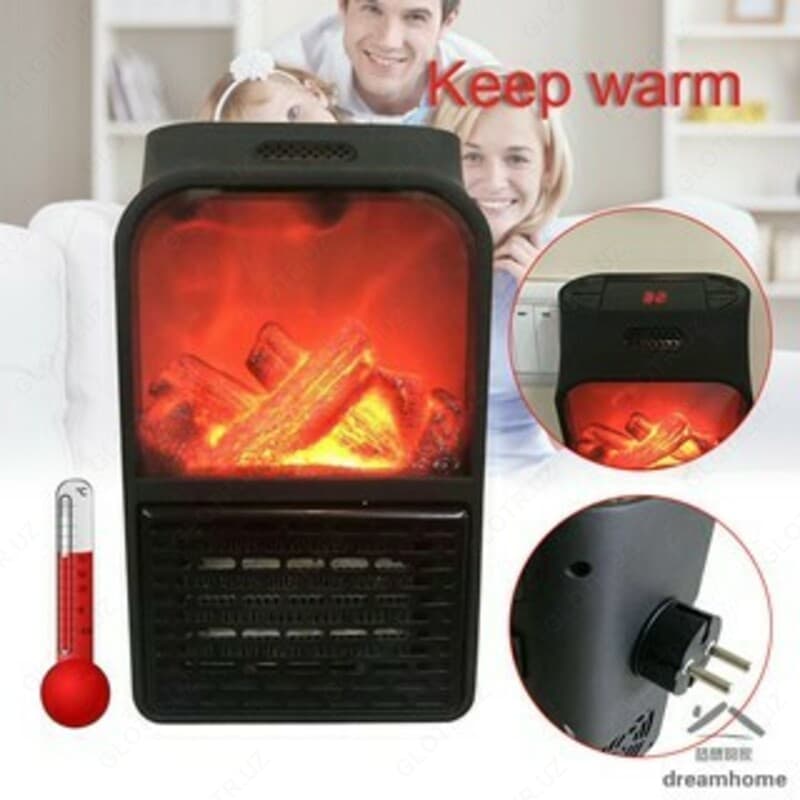 Мини 3D обогреватель ”Flame Heater” — 3