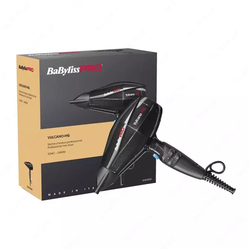 Профессиональный фен BaByliss PRO Vulcano-HQ Ionic BAB6980IE 2400W — 3