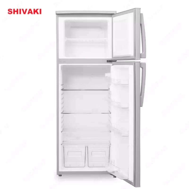 Двухкамерный холодильник Shivaki HD 341 FN Стальной — 4