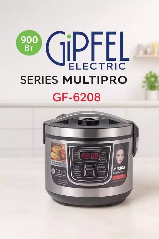 Мултиварка Gipfel MULTIPRO GF-6208 — 1