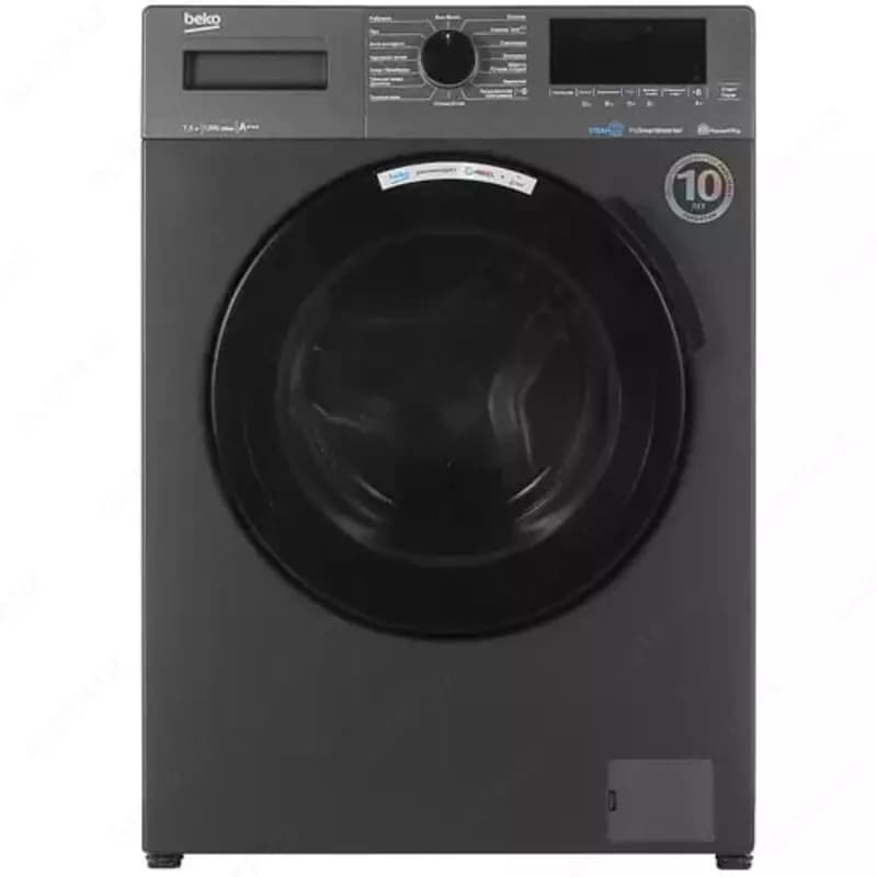 Стиральная машина автомат ”BEKO WSPE7H616А” (Черная) 7.5 кг — 1