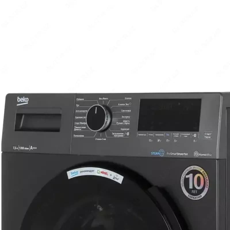 Стиральная машина автомат ”BEKO WSPE7H616А” (Черная) 7.5 кг — 3