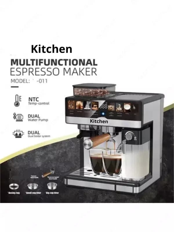 Кофемашина Kitchen KN-011 Espresso Coffee Maker — 2