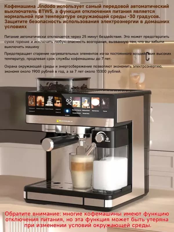Профессиональная кофемашина для кафе и ресторанов автоматическая капучинатора — 6