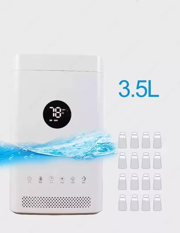 Увлажнитель воздуха ”Haier” SCK-9301, 3.5 л, 45 м2 (Китай) Белый — 3