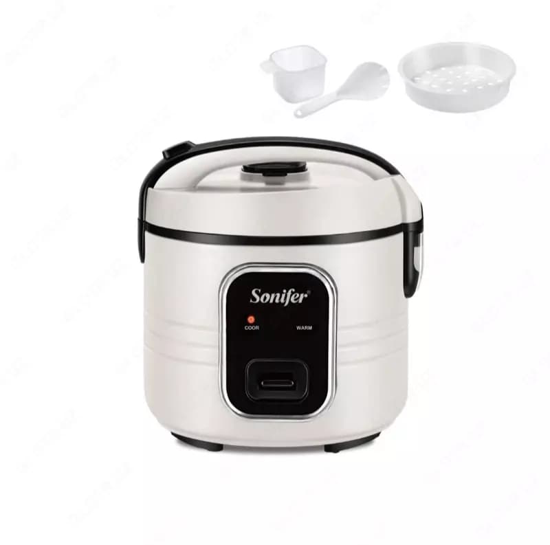 Мультиварка ”SONIFER” SF-4038, 900W, объем 6 л (Белый/черный) — 2