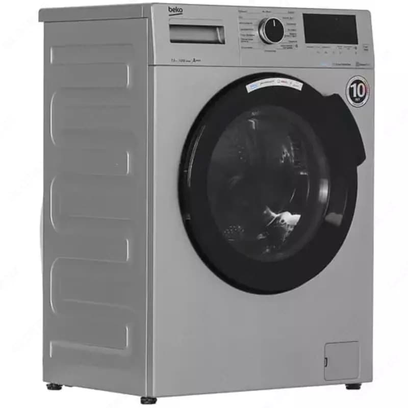 Стиральная машина автомат ”BEKO WSPE7H616S” (Серая/Черная) 7.5 кг — 2