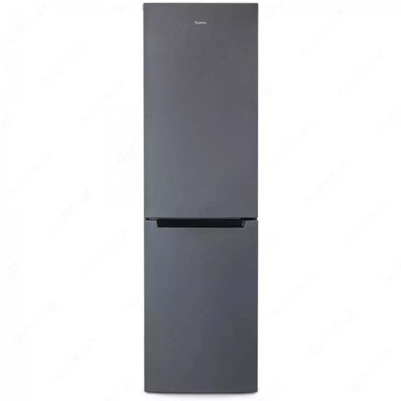 Бытовой двухкамерный холодильник ”Бирюса W880NF” (Матовый графит) 370 л — 1