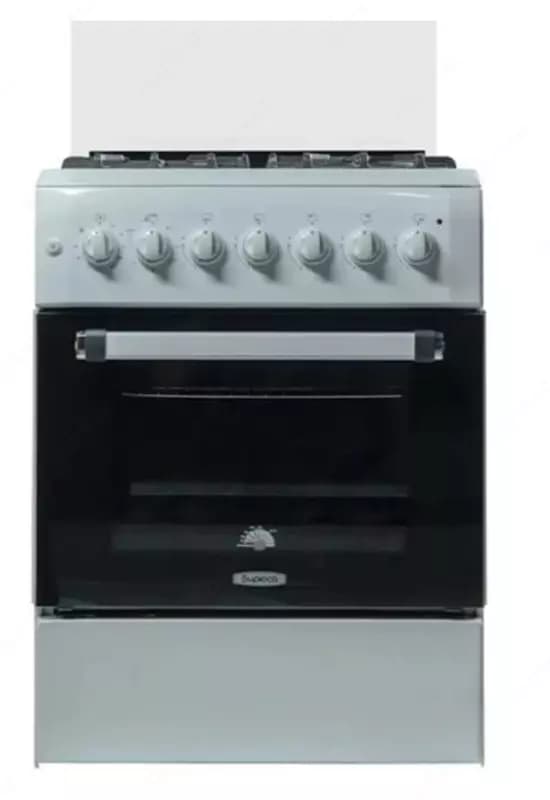 Газовая плита ”Бирюса U60GG11W” (Белая) 60 х 60 см — 2