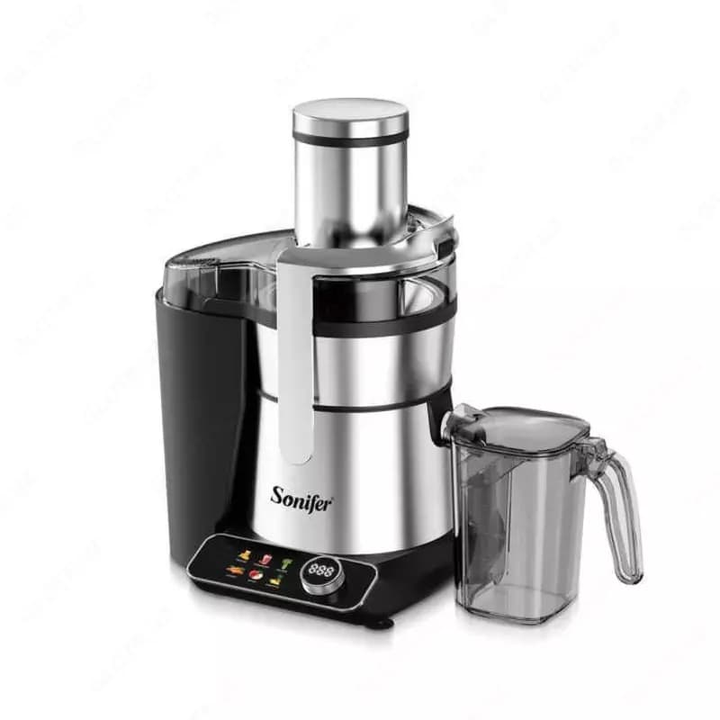 Соковыжималка ”SONIFER” SF-5547, 1000W, 1/2 л (Металлик/чёрный) — 3