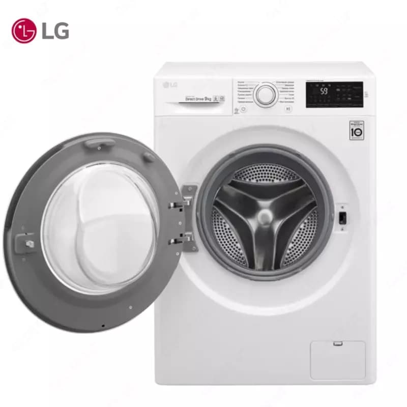 Стиральная машина автомат LG F4J6VN0W 9кг Белый — 2