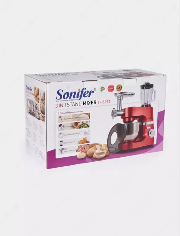 Кухонный комбайн 3 в 1 ”SONIFER” SF-8076, 1200 W (Ассортимент) — 8