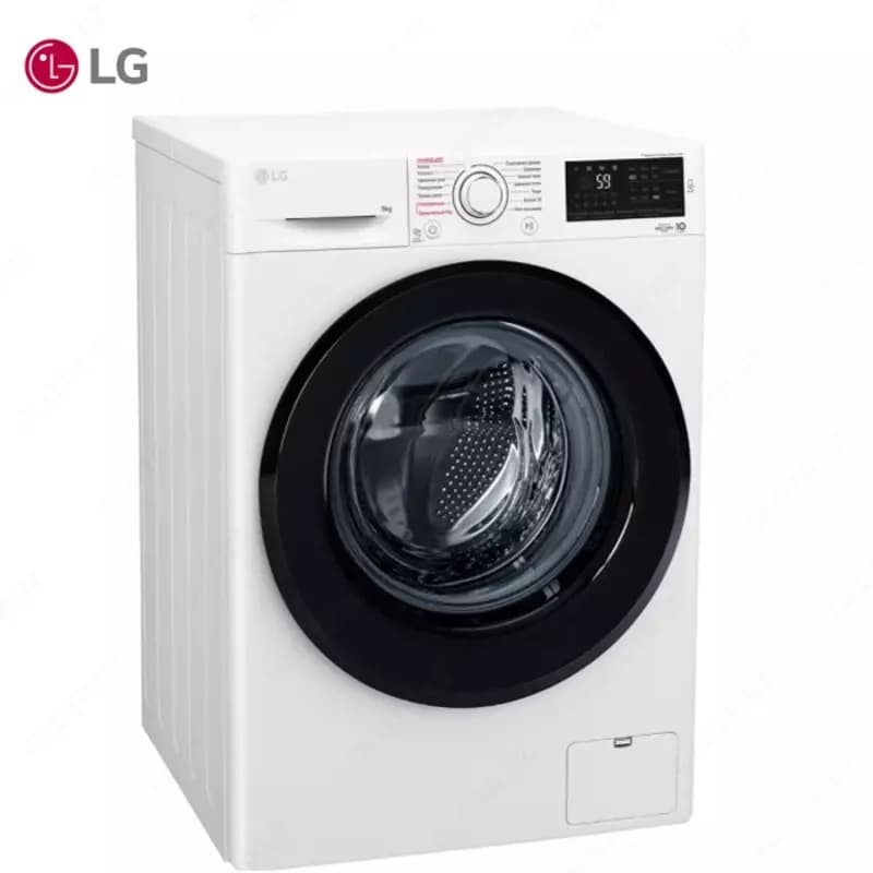 Стиральная машина автомат LG F4M5VS6W Steam, 9кг, Белый — 3