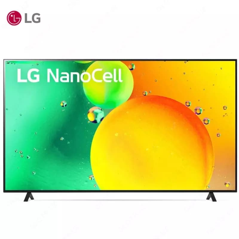 Телевизор LG 75-дюймовый 75NANO756 2022 NanoCell 4K UHD Smart TV Bluetooth, Wi-Fi — 1