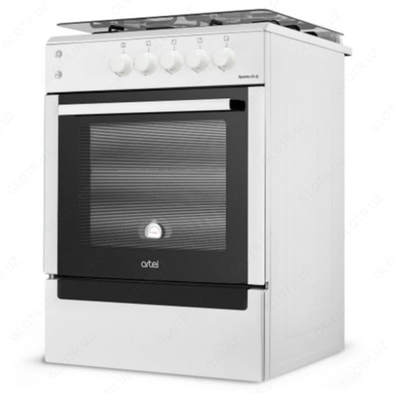 Газовая кухонная плита Artel Apetito 01-G ГП c ГК Белый — 2