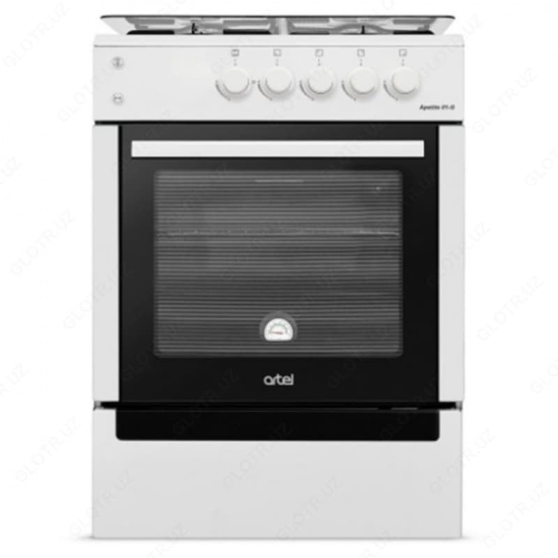 Газовая кухонная плита Artel Apetito 01-G ГП c ГК Белый — 3