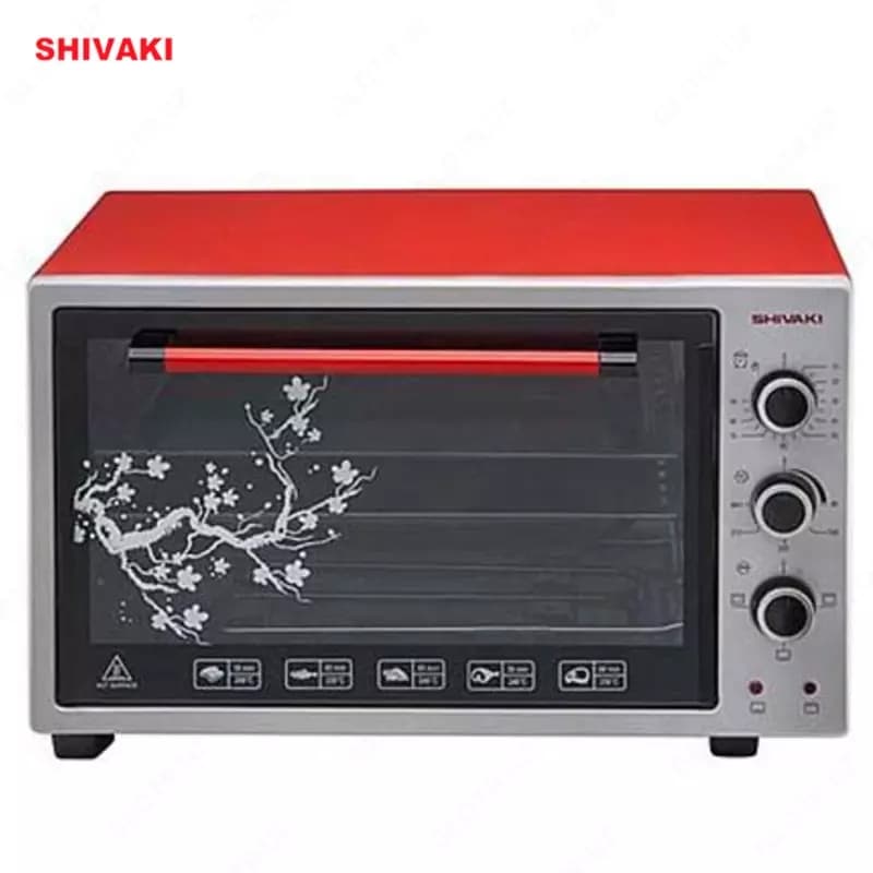 Мини печь Shivaki MD 3618 Серый/Красный Эконом — 2