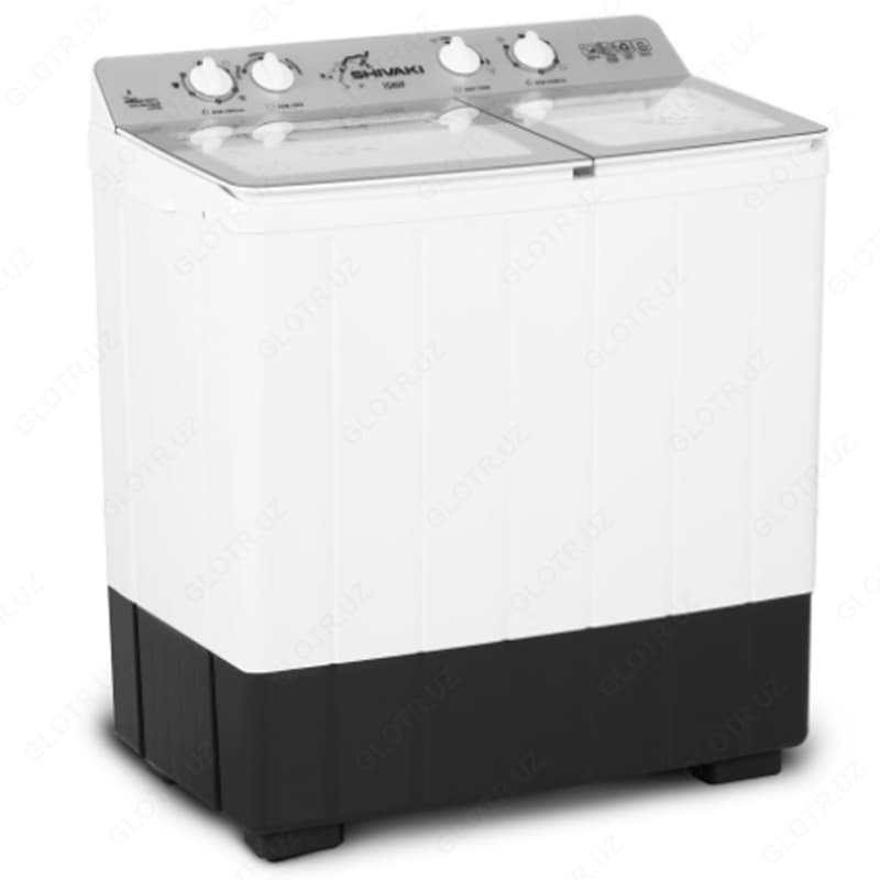 Полуавтоматическая стиральная машина Shivaki TG 80 P, 8кг Серебристый — 3