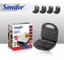 Тостер - сендвичница 5 в 1 ”SONIFER” SF-6154, 750W (Стальной/черный)