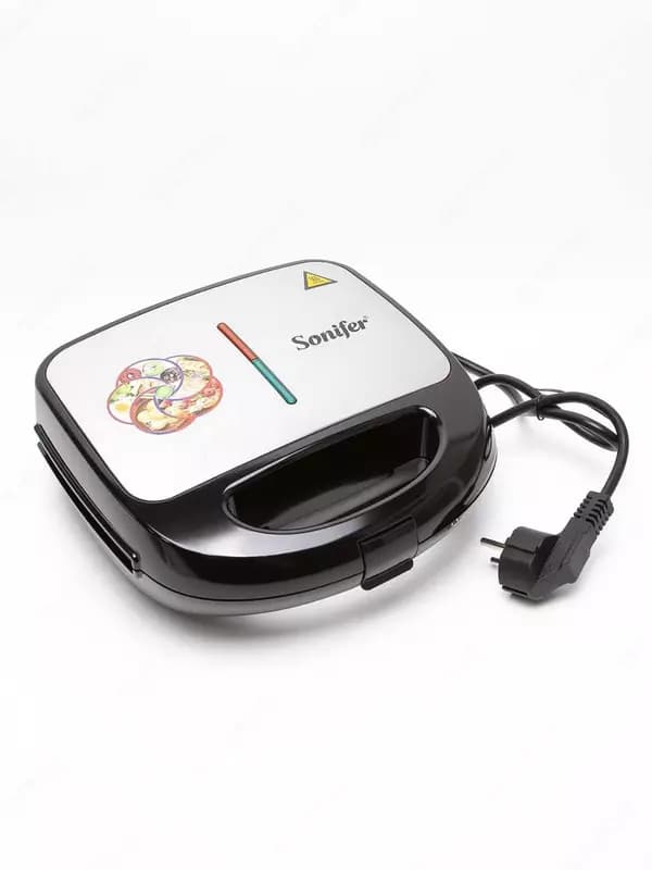 Тостер - сендвичница 5 в 1 ”SONIFER” SF-6154, 750W (Стальной/черный) — 4