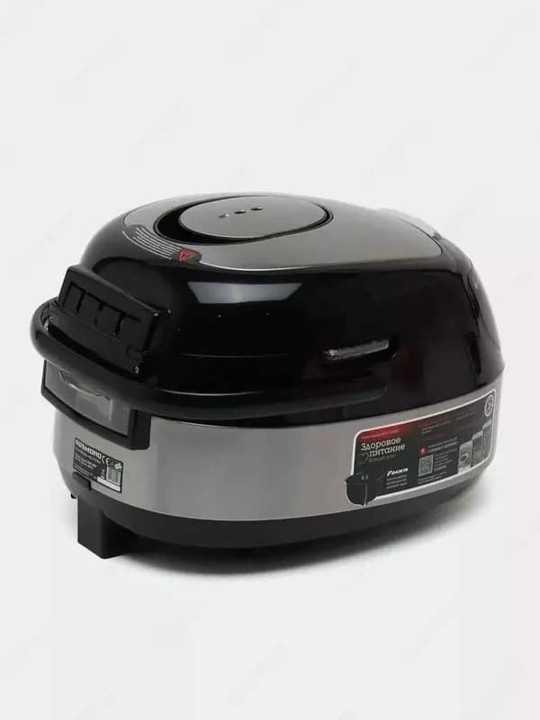 Мультиварка ”REDMOND” RMC-M90, 860W, объем 5 л, 45 прогр. (Черный/серый) — 2
