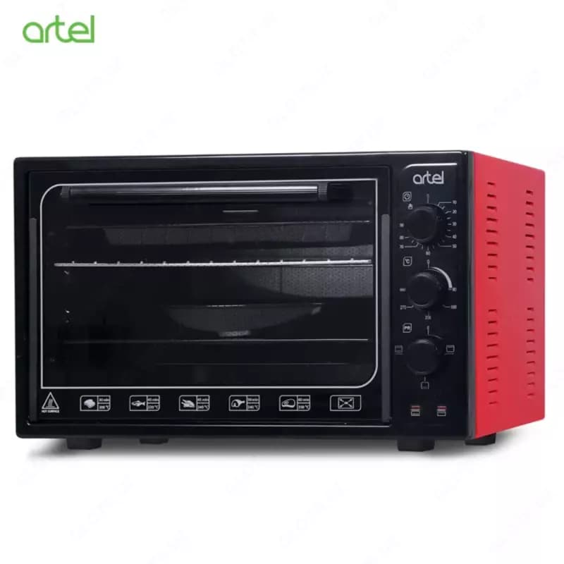 Мини печь Artel ART-MD-3618E Черный/Красный Эконом — 2