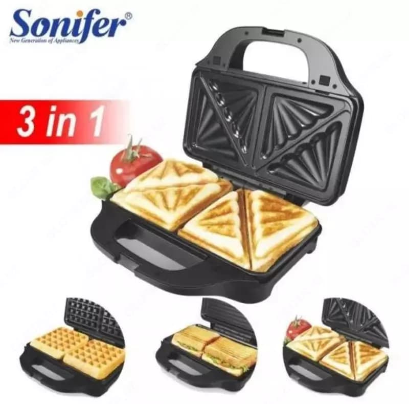 Вафельница и гриль Sonifer, SF-6056 — 2