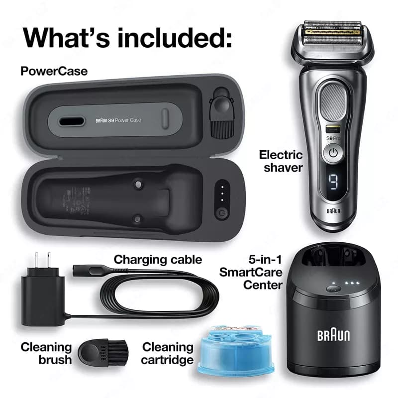 Электробритва Braun Series 9 Pro с чехлом PowerCase, 9477cc — 3