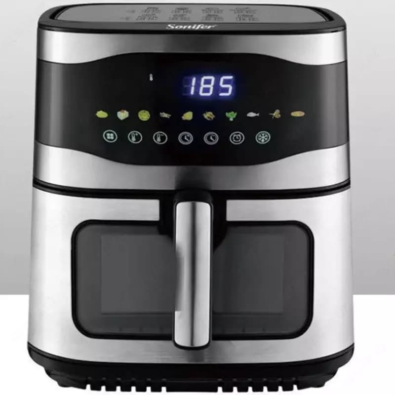 Аэрогриль ”SONIFER” SF-1041, 1800W 9 л (Серебристый/черный) — 1