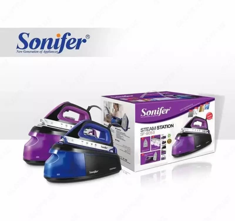 Парогенератор - утюг ”SONIFER” SF-9053, 2400W, 1.2 л (Ассортимент) — 1