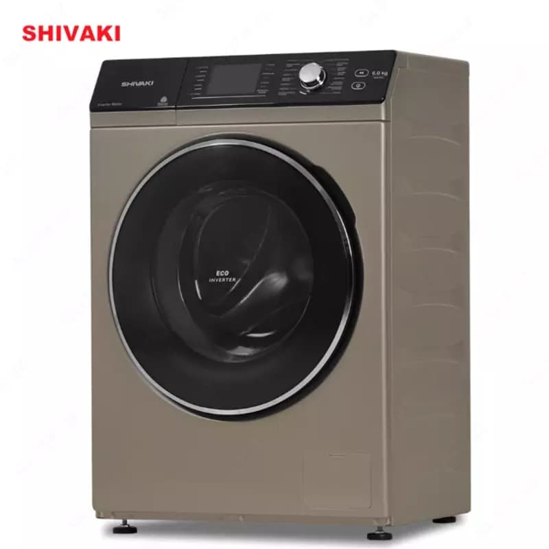 Стиральная машина автомат Shivaki WF60K025CG 6кг Коричневый — 3