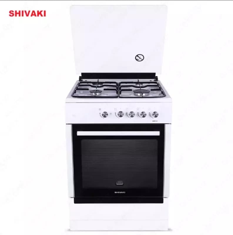 Газовая плита Shivaki 6401-G ГП с Газ контроль Серый — 4