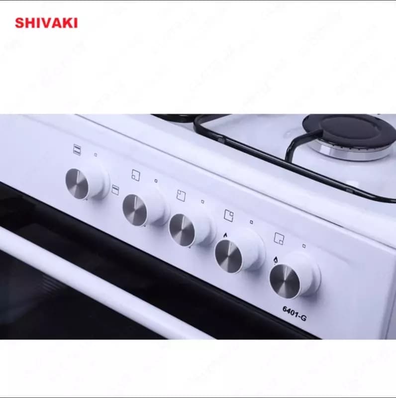 Газовая плита Shivaki 6401-G ГП с Газ контроль Серый — 6