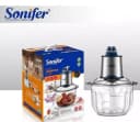 Чоппер-измельчитель ”SONIFER” SF-8123, 600W, 1.2 л (Серый/стальной)